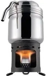 Esbit XS Edelstahl Kaffeekocher mit Trockenbrennstoff Brenner 200 ml -