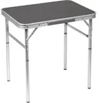 Bo-Camp Alu Campingtisch Grau 2 Stufen 60 x 45 cm