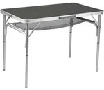 Bo-Camp Alu Campingtisch Grau 2 Stufen 100 x 60 cm