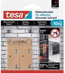 Tesa Klebeschraube f&uuml;r Mauerwerk und Stein rechteckig 2 x 10 kg - Halterungen &