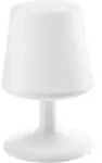 Koziol Light to go Tischleuchte mit integrierter Powerbank cotton white