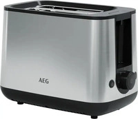 AEG Deli 3 T3-1-3ST Toaster mit 7 Br&auml;unungsstufen und Br&ouml;tchenaufsatz 800 W