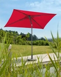 Schneider Schirme Sevilla Balkonschirm 240 x 140 cm rot - Sichtschutz &...