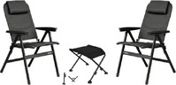Westfield Perfomance Advancer Ergofit Campingstuhl Grau - Klappst&uuml;hle dunkelgrau