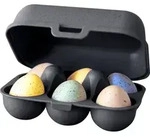 Koziol Eggs to go mini Eierbox f&uuml;r 6 Eier ash grey
