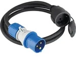 AS-Schwabe Powerlight CEE Adapterleitung / Schutzkontakt-Kupplung 1,5 m