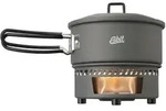 Esbit Camping Kochset f&uuml;r Trockenbrennstoff Hartanodisiertes Aluminium 1000 ml