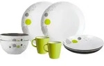 Brunner Tete-a-Tete Space Geschirr-Set 8-tlg. f&uuml;r 2 Personen