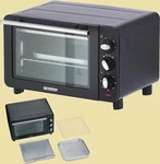 Severin TO 2042 Back- und Toastofen 1200 W schwarz - Back&ouml;fen