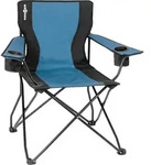 Brunner Action Armchair Equiframe Faltstuhl / Campingstuhl mit Armlehnen schwarz/blau
