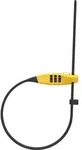 Abus Combiflex Travelguard Kabelschloss gelb