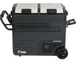 Eurom Big Fred Kompressor K&uuml;hlbox Dual Zone mit Rollen 12/24V 58 Liter