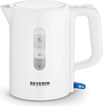 Severin WK 3462 Mini Reise-Wasserkocher 1100 W wei&szlig;