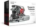 Porsche 911 Turbomotor im Ma&szlig;stab 1:3