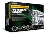 Der gro&szlig;e Technikbausatz - 4-Zylinder-Motor, Motorbausatz im Ma&szlig;stab 1:3