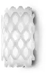 Charlotte Applique White
