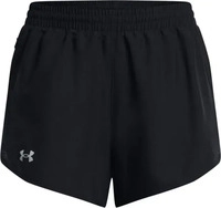 Under Armour 1382438-001, Under Armour Fly By 3in Laufshorts Damen - schwarz, Gr&ouml;&szlig;e
