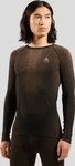 Odlo 196292-30910, Odlo Performance Warm Blackcomb Crew Neck Unterhemd Herren-Braun,