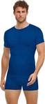 Falke 39662-6714, Falke Warm Unterhemd Herren-Blau, Gr&ouml;&szlig;e S male