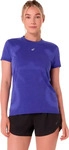 ASICS 2012D292-401, ASICS Road Seamless Laufshirt Damen - blau, lila, Gr&ouml;&szlig;e L