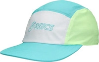 ASICS 3013B331-402, ASICS Asics 5 Panel Cap Unisex - t&uuml;rkis, neongr&uuml;n, Gr&ouml;&szlig;e L/XL