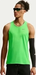 Nike HV5210-329, Nike Stride Laufshirt Herren - gr&uuml;n, silber, Gr&ouml;&szlig;e XL male