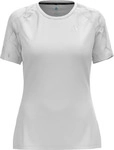 Odlo 315401-10000, Odlo Essential Print Crew Neck Laufshirt Damen-Wei&szlig;,...
