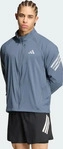 Adidas KS3261, adidas adi365 Laufjacke Herren - blaugrau, Gr&ouml;&szlig;e L male