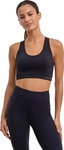 Falke 38462-3000, Falke Madison Low Support Bra Sport-BH Damen-Schwarz,Silber,