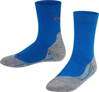 Falke 10634-6524, Falke RU4 Laufsocken Kinder-blau, Gr&ouml;&szlig;e 35-38