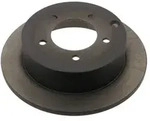 Bremsscheibe BLUE PRINT ADC443120 hinten, voll, 1 St&uuml;ck