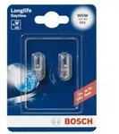 Gl&uuml;hlampe Sekund&auml;r BOSCH W5W Longlife Daytime 12V/5W, 2 St&uuml;ck