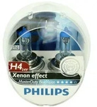 Gl&uuml;hlampe Halogen PHILIPS H4 Master Duty Blue Vision 24V/75/70W, 2 St&uuml;ck