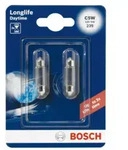 Gl&uuml;hlampe Sekund&auml;r BOSCH C5W Longlife Daytime 12V/5W, 2 St&uuml;ck