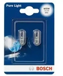 Gl&uuml;hlampe Sekund&auml;r BOSCH W5W Pure Light 12V/5W, 2 St&uuml;ck