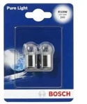 Gl&uuml;hlampe Sekund&auml;r BOSCH R10W Pure Light 12V/10W, 2 St&uuml;ck