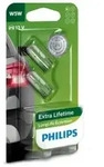 Gl&uuml;hbirne W5W PHILIPS PHI 12961LLECO/B2, 2 St&uuml;ck