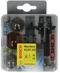 Gl&uuml;hlampenset BOSCH H7/H1 Maxibox +P21W T4W PY21W P21/5W W5W 2x10A 1x15A 1x20A