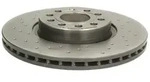 Bremsscheibe BREMBO 09.9772.1X, vorne, gelocht, bel&uuml;ftet, perforiert, 1 St&uuml;ck