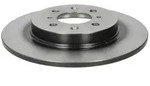 Bremsscheibe TRW DF6318 hinten, voll, 1 St&uuml;ck