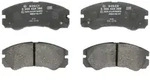 Bremsbelagsatz BOSCH 0 986 424 366, Vorne
