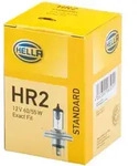 Gl&uuml;hlampe Halogen HELLA R2/HR2 Standard 12V, 60/55W, 1 St&uuml;ck