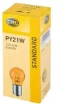 Gl&uuml;hlampe Halogen HELLA PY21W Standard 12V, 21W, 10 St&uuml;ck