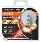 Gl&uuml;hlampe Halogen OSRAM H7 Night Breaker 200 12V/55W, 2 St&uuml;ck