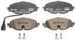 Bremsbelagsatz BREMBO P 85 126X, Xtra, Vorne