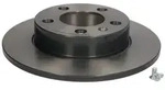 Bremsscheibe BREMBO 08.7165.11, hinten, voll, 1 St&uuml;ck