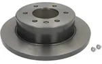 Bremsscheibe BREMBO 08.9509.11, hinten, voll, hochkarbonisiert, 1 St&uuml;ck
