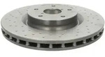 Bremsscheibe BREMBO 09.7812.2X, vorne, gelocht, bel&uuml;ftet, perforiert, 1 St&uuml;ck