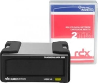 Tandberg Data 8865-RDX, Tandberg Data TANDBERG RDX Festplatten-Kit, 2 TB, extern, USB
