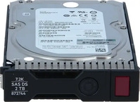 HPE 872485-B21, HPE 2 TB SAS 12 G MIDLINE 7,2 K LFF (3,5 Zoll) SC DIGITAL SIGNIERTE